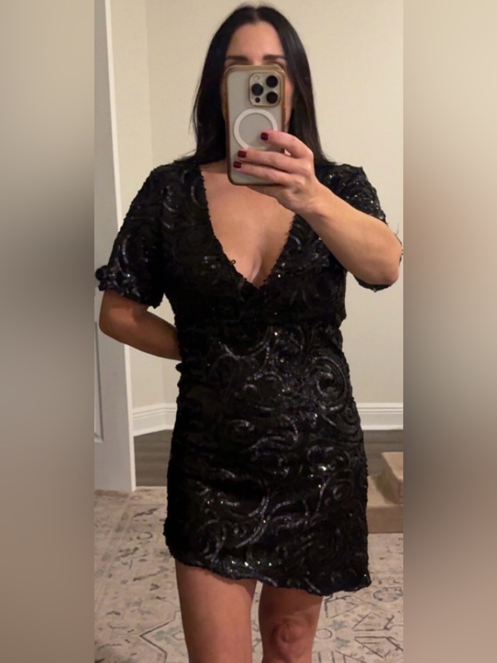 Gianni bini sequin dress